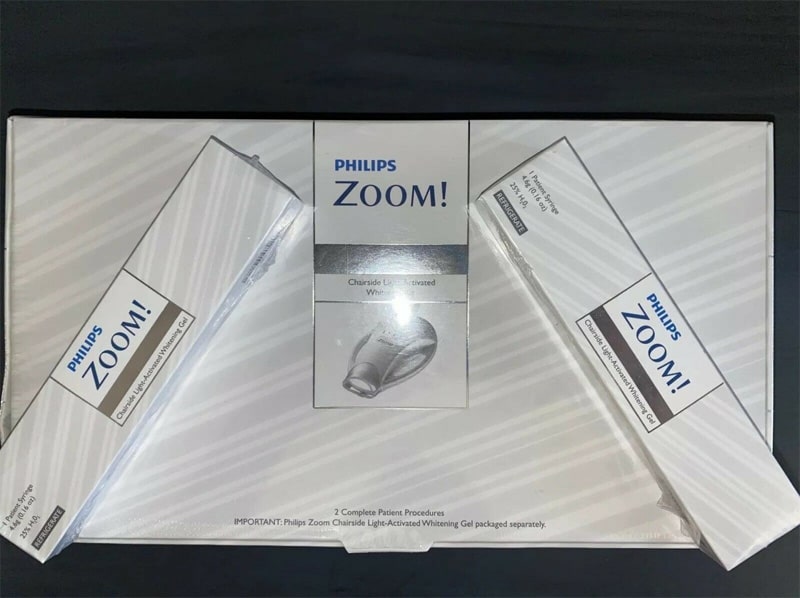 Philips Zoom 2 patients chairside kit with whitening gel